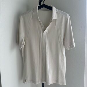 Men's Classic White Polo Shirt